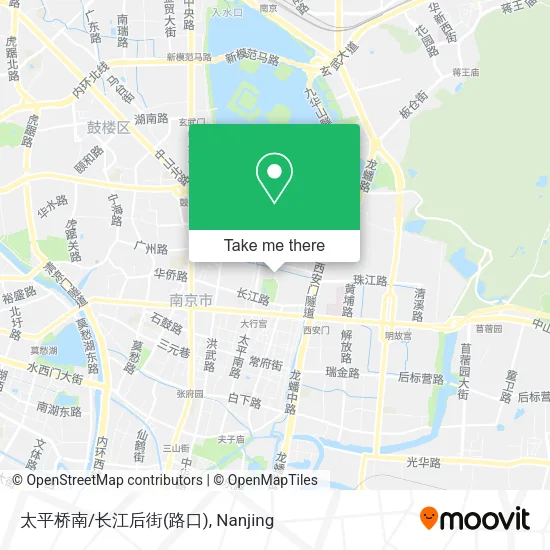 太平桥南/长江后街(路口) map