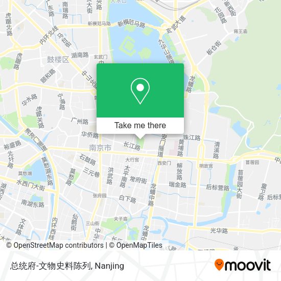 总统府-文物史料陈列 map