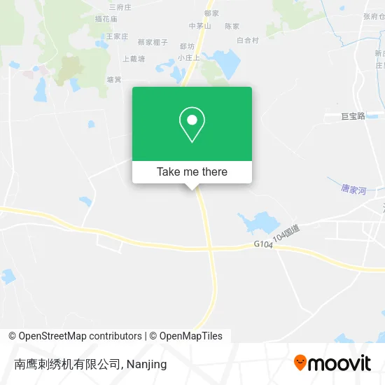 南鹰刺绣机有限公司 map