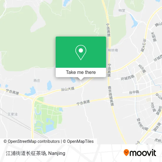 江浦街道长征茶场 map