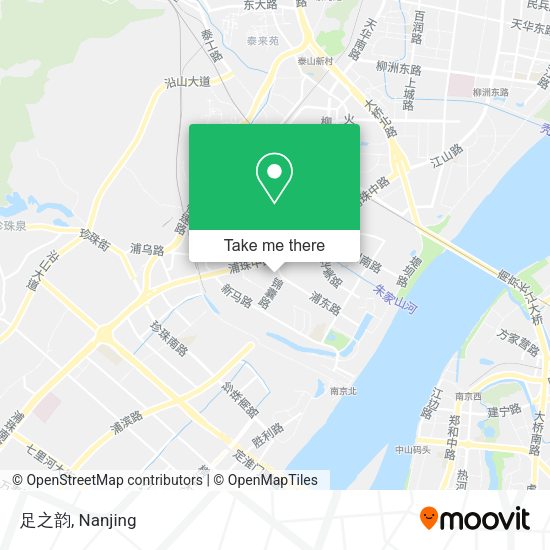 足之韵 map