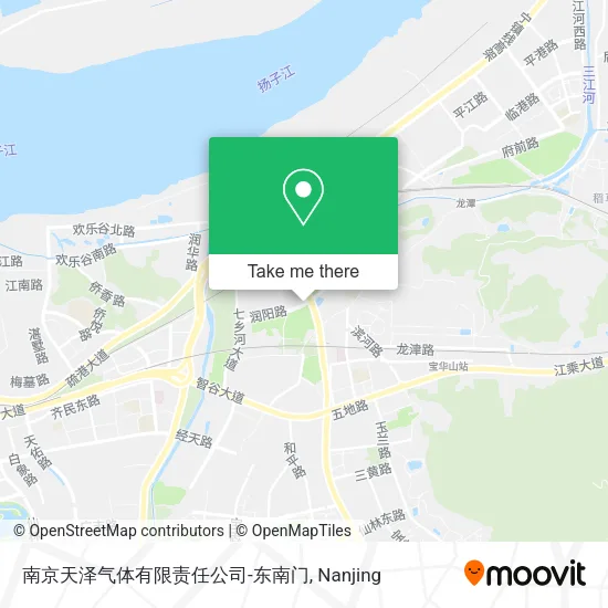 南京天泽气体有限责任公司-东南门 map