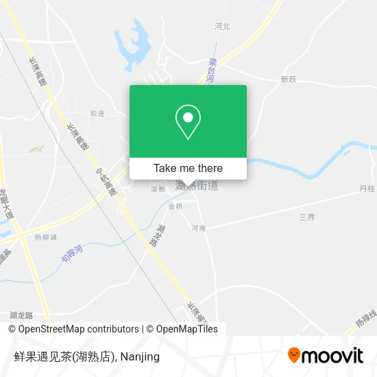 鲜果遇见茶(湖熟店) map