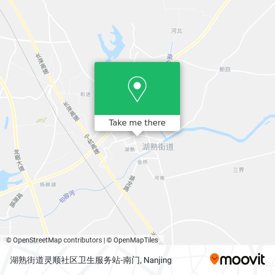 湖熟街道灵顺社区卫生服务站-南门 map