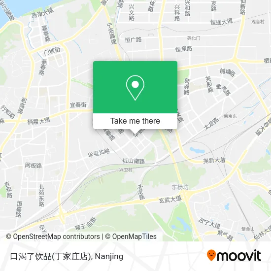 口渴了饮品(丁家庄店) map