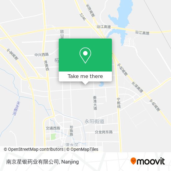 南京星银药业有限公司 map