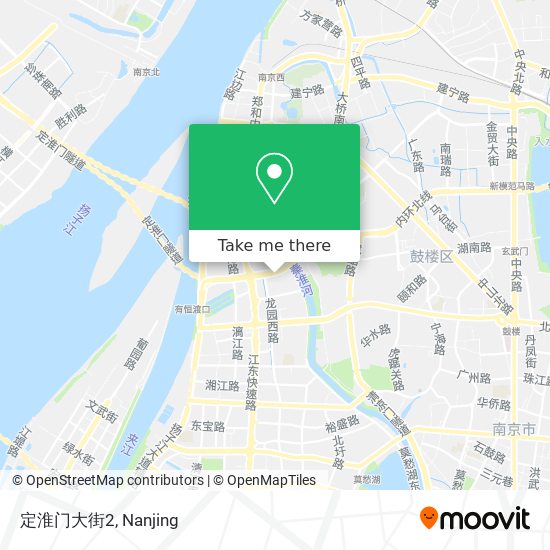 定淮门大街2 map
