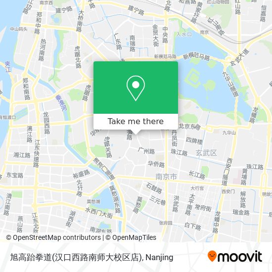 旭高跆拳道(汉口西路南师大校区店) map