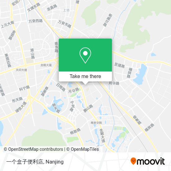 一个盒子便利店 map