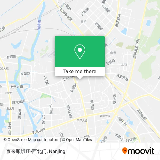 京来顺饭庄-西北门 map