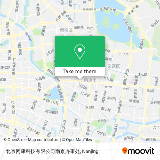北京网康科技有限公司南京办事处 map