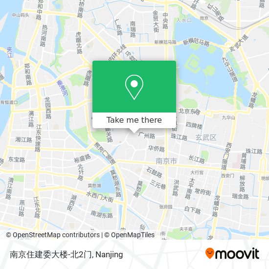南京住建委大楼-北2门 map
