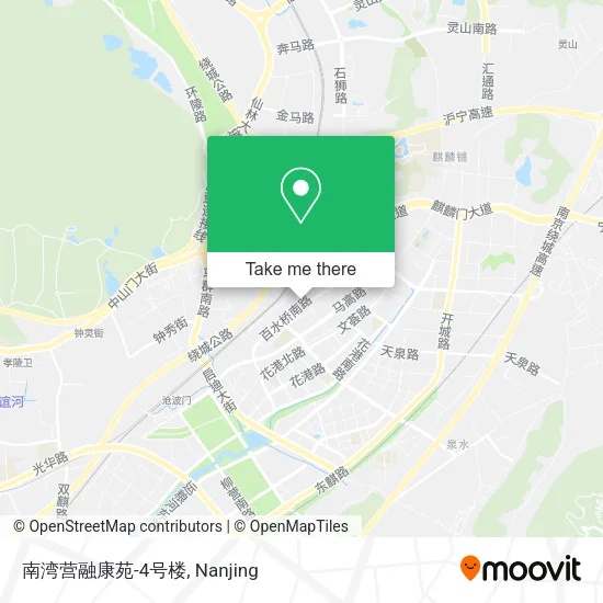 南湾营融康苑-4号楼 map