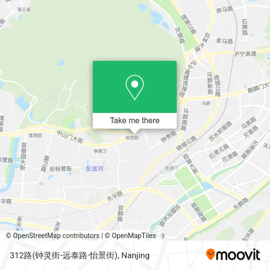 312路(钟灵街-远泰路·怡景街) map