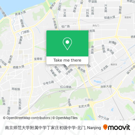 南京师范大学附属中学丁家庄初级中学-北门 map