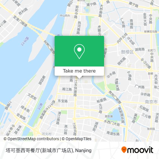 塔可墨西哥餐厅(新城市广场店) map