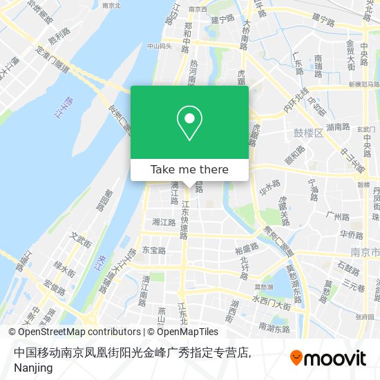 中国移动南京凤凰街阳光金峰广秀指定专营店 map