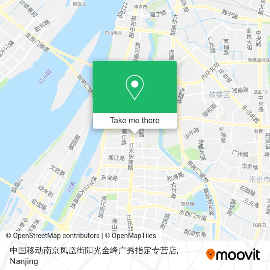 中国移动南京凤凰街阳光金峰广秀指定专营店 map