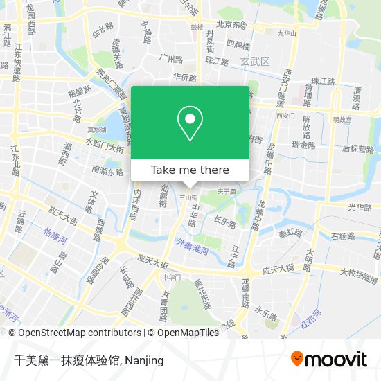 千美黛一抹瘦体验馆 map