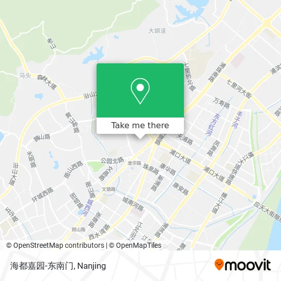 海都嘉园-东南门 map