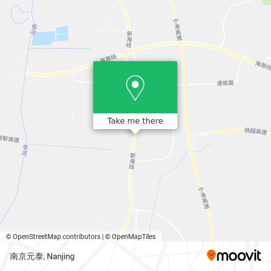 南京元泰 map