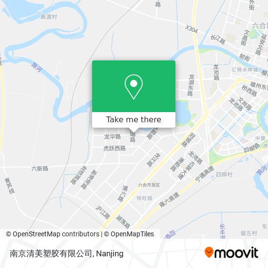 南京清美塑胶有限公司 map