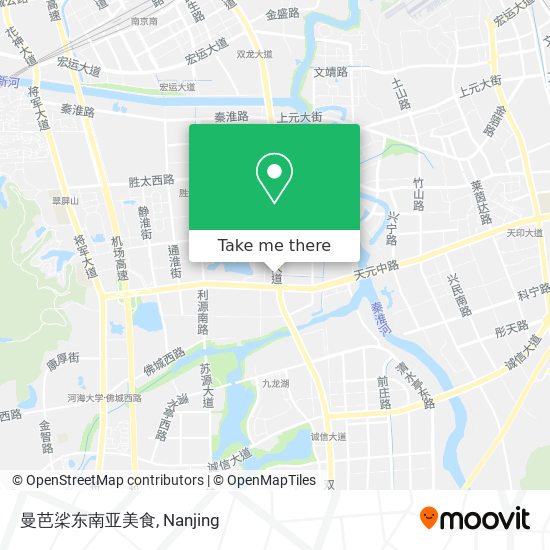 曼芭桬东南亚美食 map