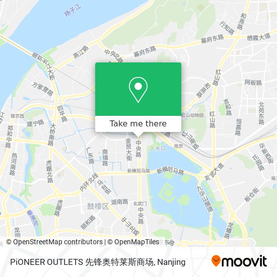 PiONEER OUTLETS 先锋奥特莱斯商场 map