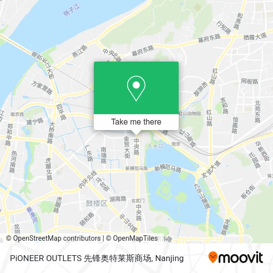 PiONEER OUTLETS 先锋奥特莱斯商场 map