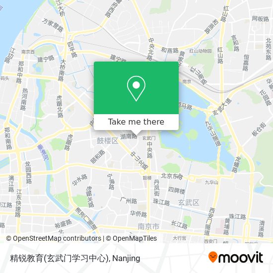 精锐教育(玄武门学习中心) map