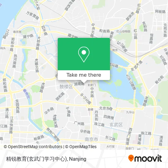 精锐教育(玄武门学习中心) map
