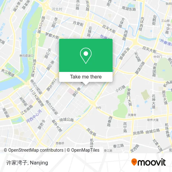 许家湾子 map