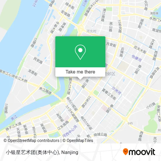 小银星艺术团(奥体中心) map