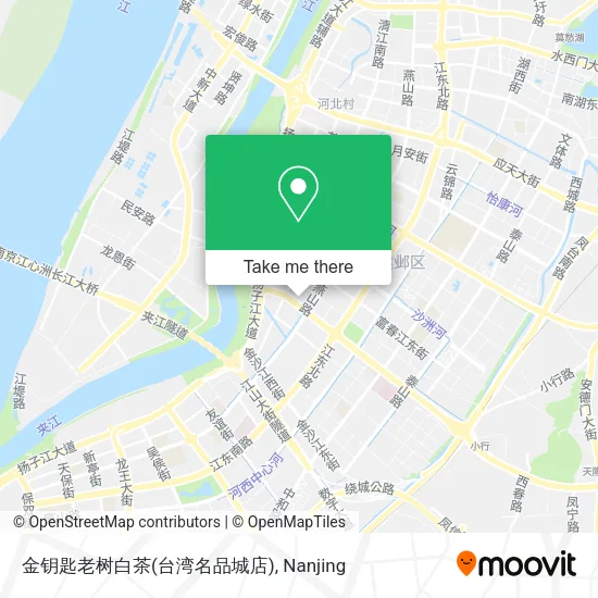 金钥匙老树白茶(台湾名品城店) map