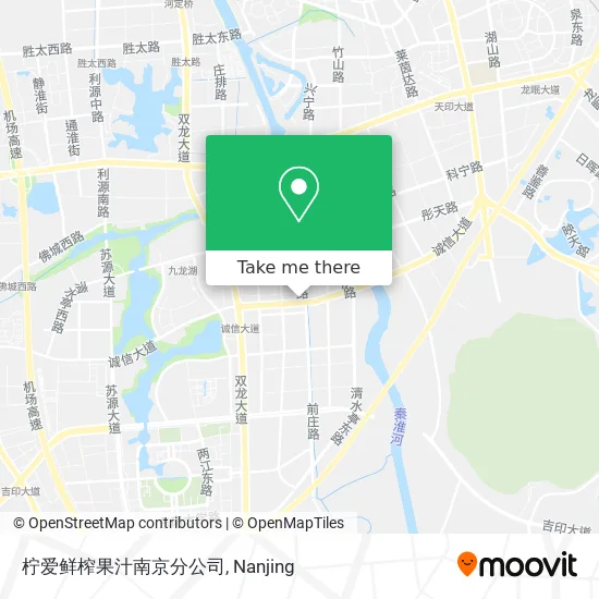 柠爱鲜榨果汁南京分公司 map
