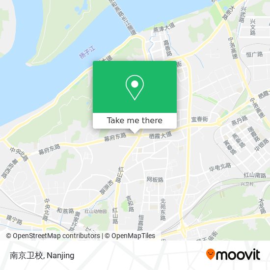 南京卫校 map