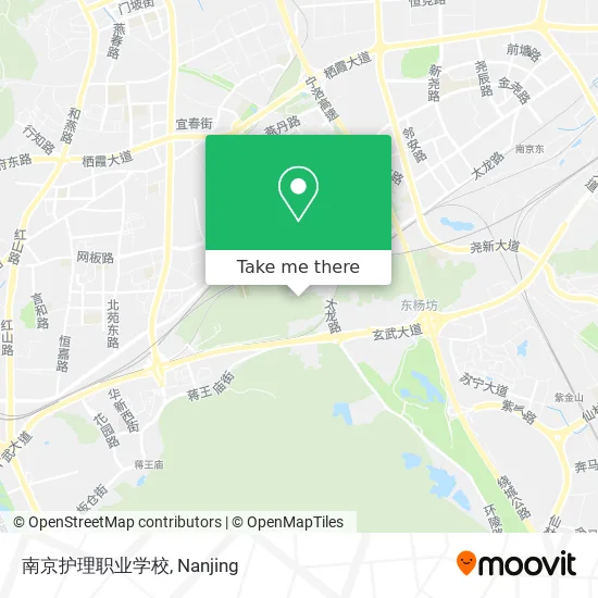 南京护理职业学校 map