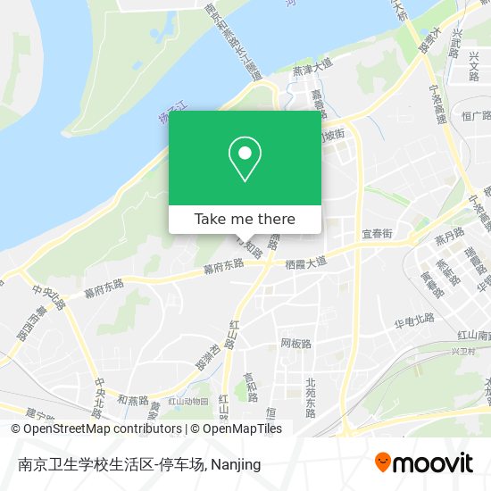 南京卫生学校生活区-停车场 map