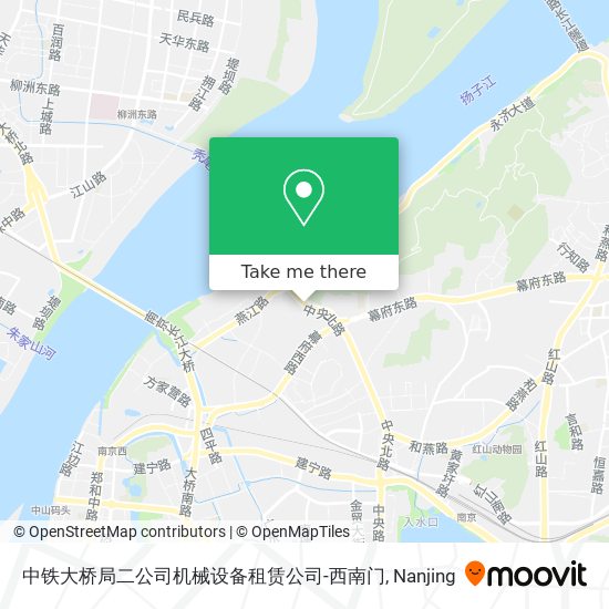 中铁大桥局二公司机械设备租赁公司-西南门 map