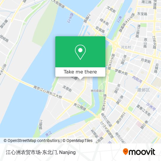 江心洲农贸市场-东北门 map