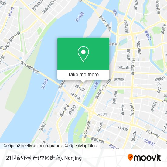 21世纪不动产(星影街店) map