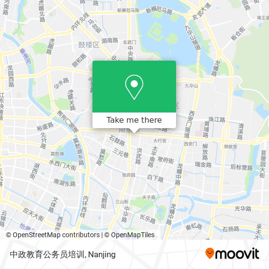中政教育公务员培训 map