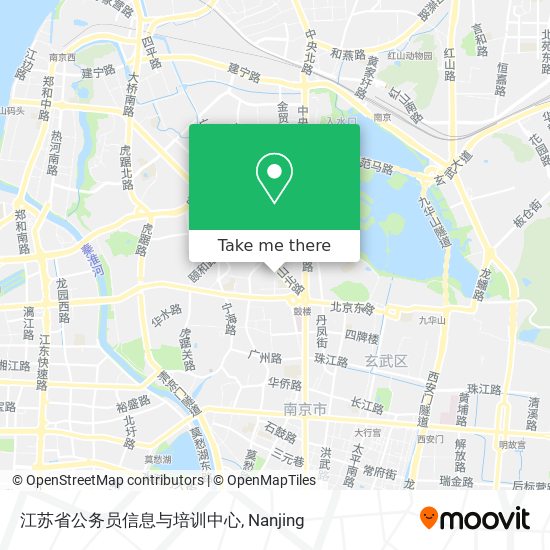 江苏省公务员信息与培训中心 map