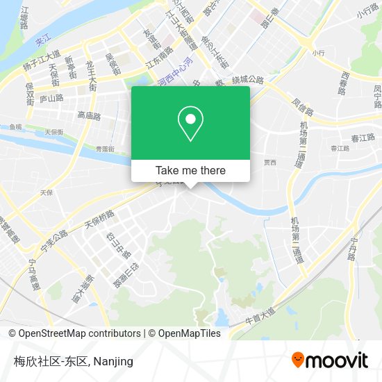 梅欣社区-东区 map