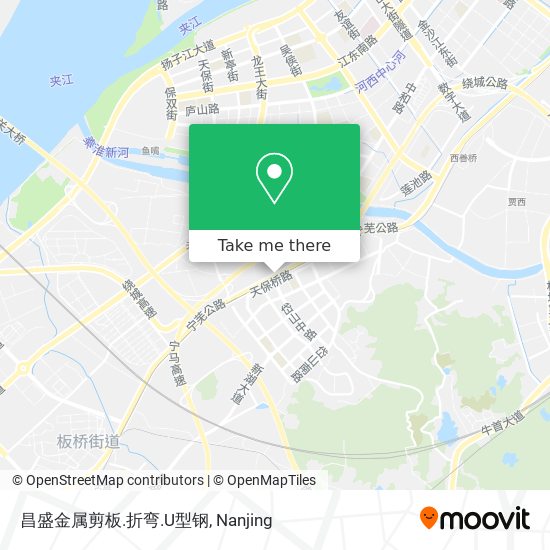 昌盛金属剪板.折弯.U型钢 map