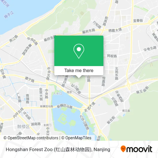 Hongshan Forest Zoo (红山森林动物园) map