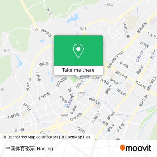 中国体育彩票 map