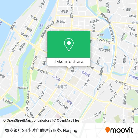 微商银行24小时自助银行服务 map