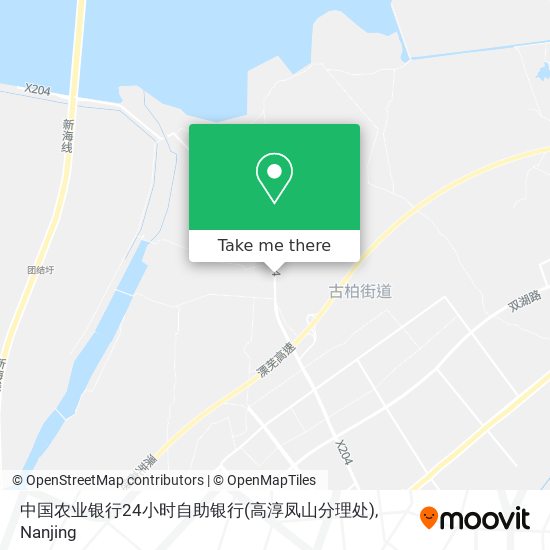 中国农业银行24小时自助银行(高淳凤山分理处) map