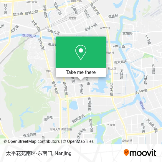 太平花苑南区-东南门 map